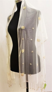 Beaded shawl 21062-A